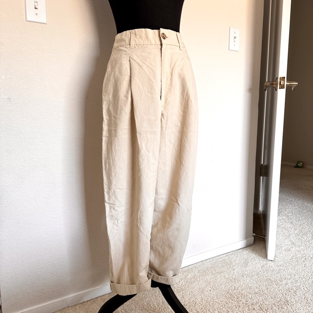 Uniqlo Women's Cream Chinos